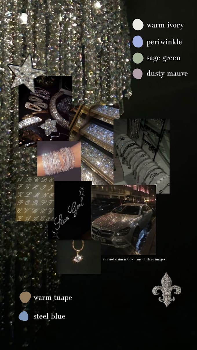 create a inspirational moodboard for you