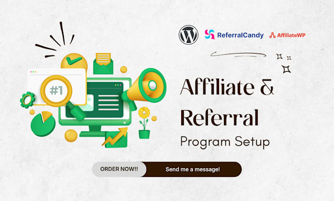 do wordpress affiliate program referral system with referralcandy or affiliatewp