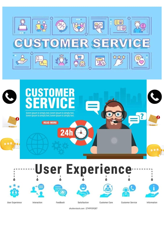 do customer service and email