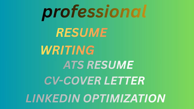 craft a professional executive resume and CV
