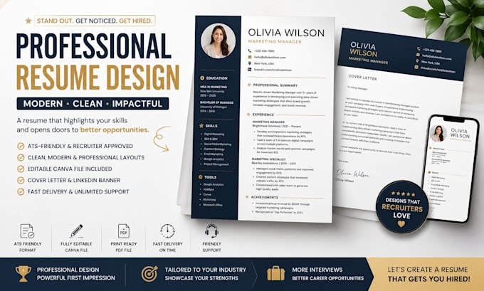 design resume professional cv design cover letters resume template