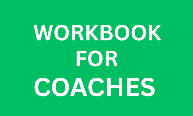 create an editable canva workbook for coaches