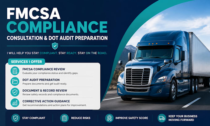 provide fmcsa compliance consultation and dot audit preparation services
