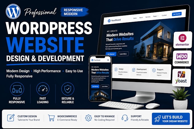 build a professional wordpress website
