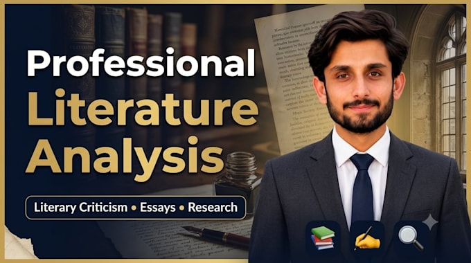write professional literary analysis
