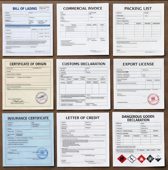 prepare import and export documentation accurately