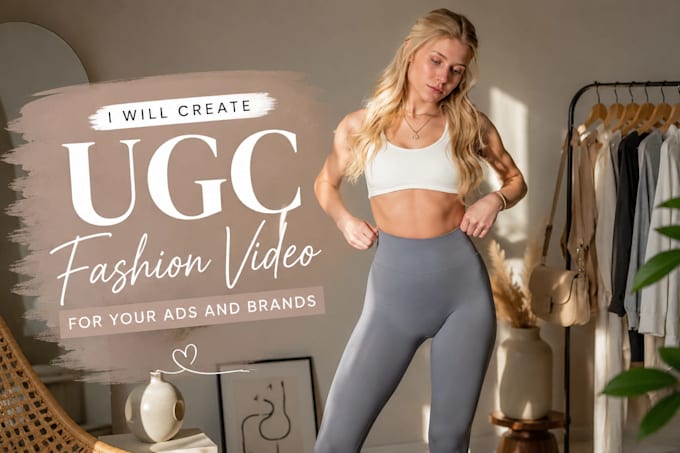 be your female fashion ugc content creator