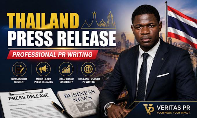 write and distribute thailand press release to thai top media sites