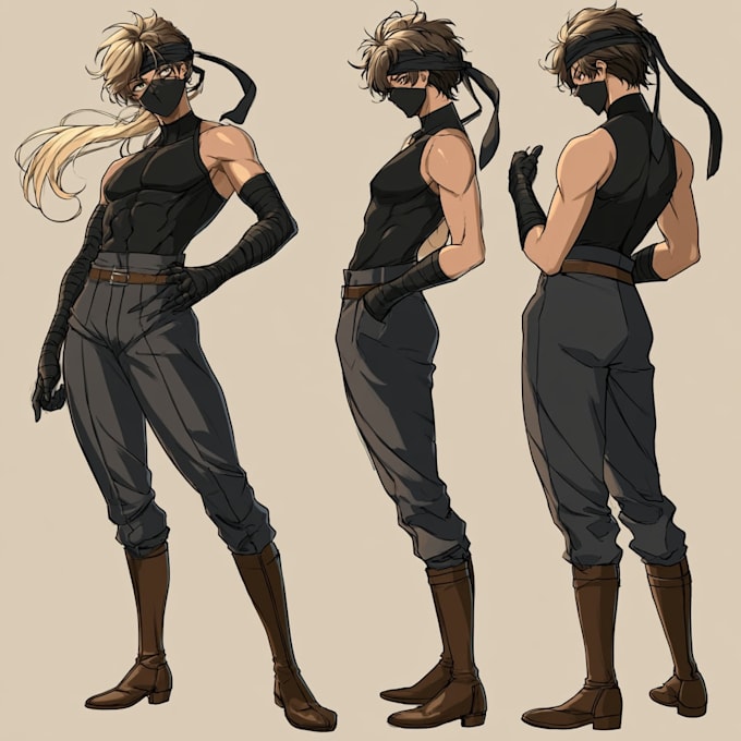 draw character sheet for your character, furry
