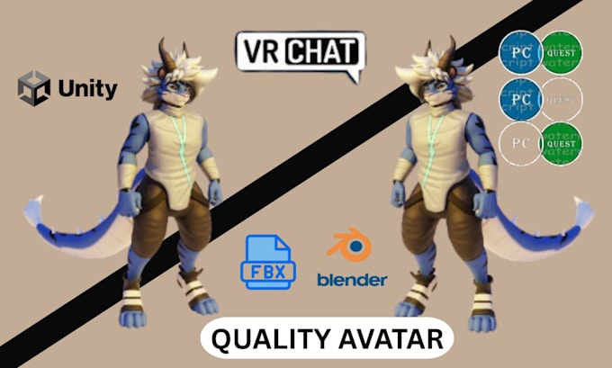 fix and optimize your vrchat avatar for pc and quest compitable with uploading