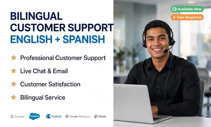 provide bilingual customer support and virtual assistance