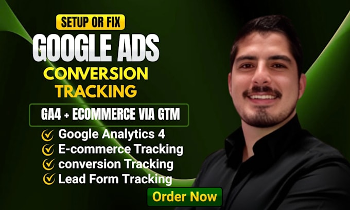 fix google ads conversion tracking and setup ga4 ecommerce tracking