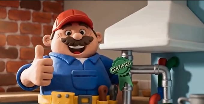 create claymation stop motion puppet promo animation video character ads video