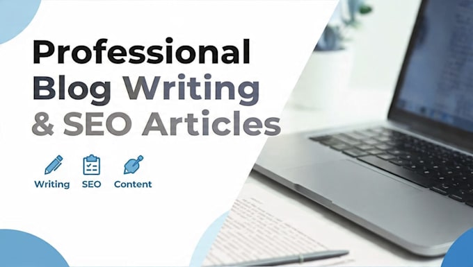 write seo blog posts ,articles and website content