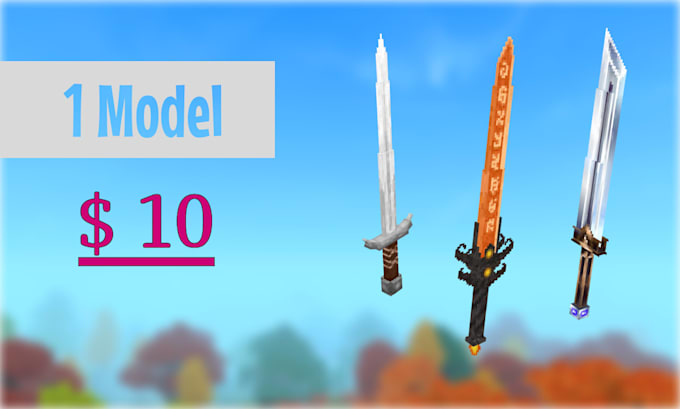 create high quality voxel hytale models in blockbench 3d rpg