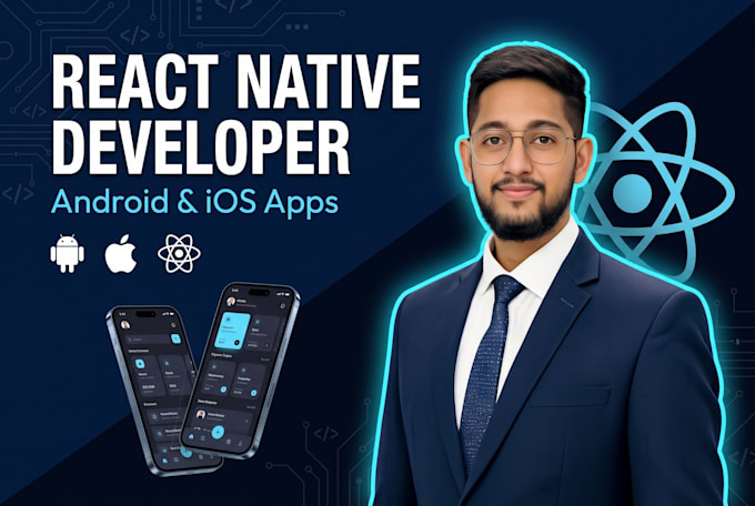 develop a react native mobile app for ios and android