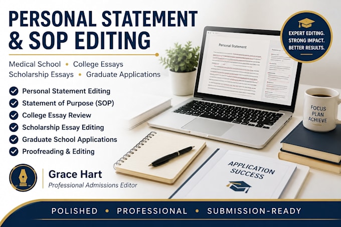 edit your medical school personal statement sop graduate school