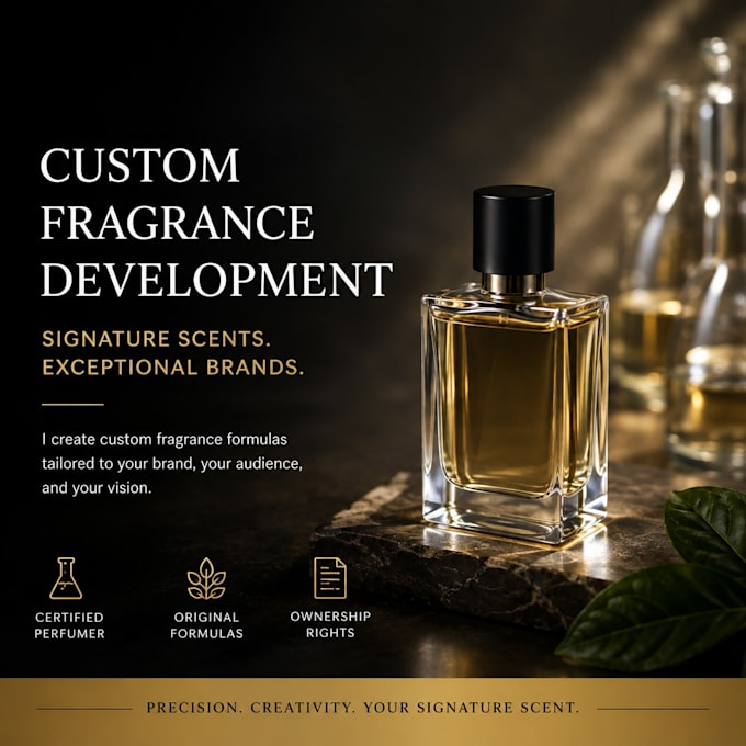 create a custom fragrance formula for your brand