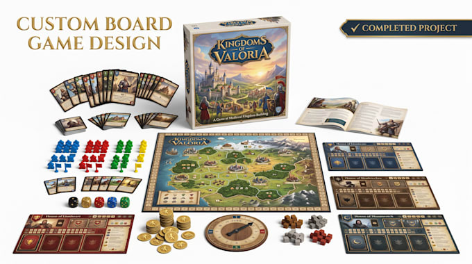 develop card game, board game design board game development
