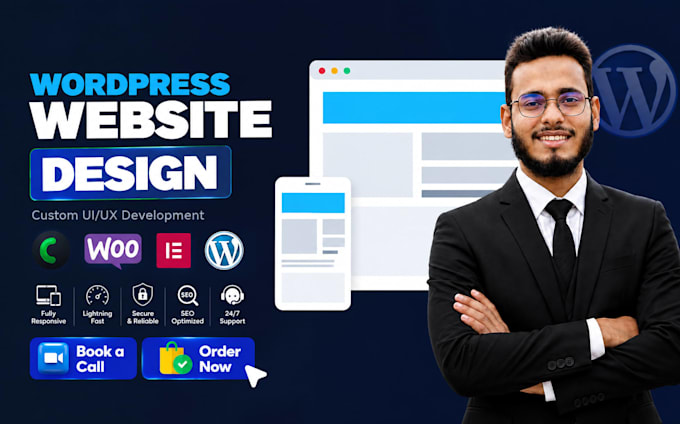 do figma to wordpress conversion or custom website ui ux development