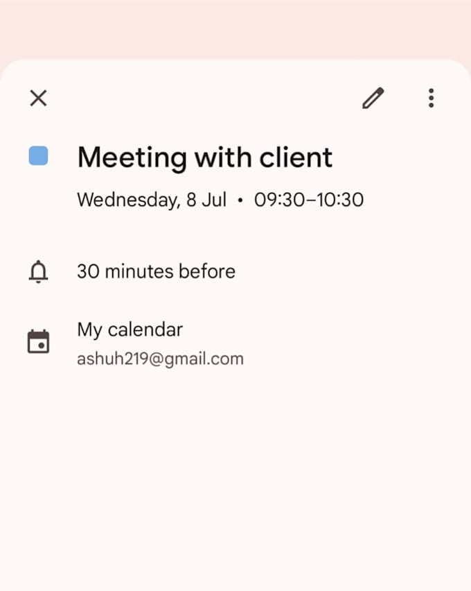 be your virtual assistant for calendar management