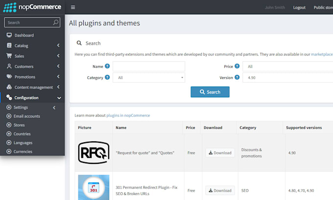 customize existing nopcommerce plugins