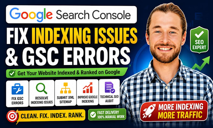 fix page indexing issues and google search console errors