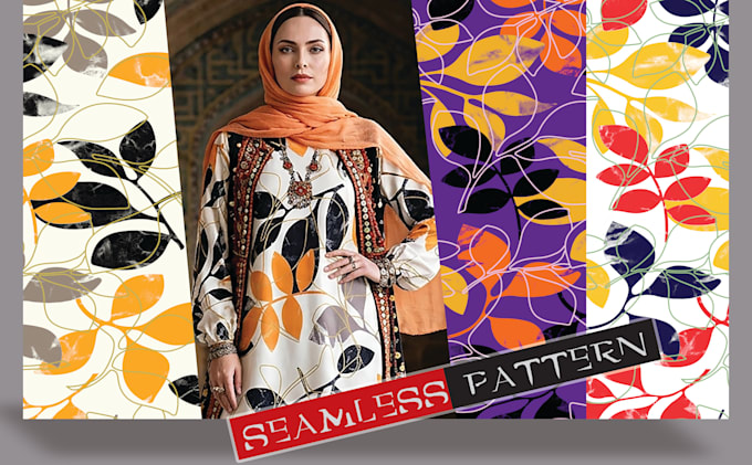 design seamless geometric pattern for luxury products