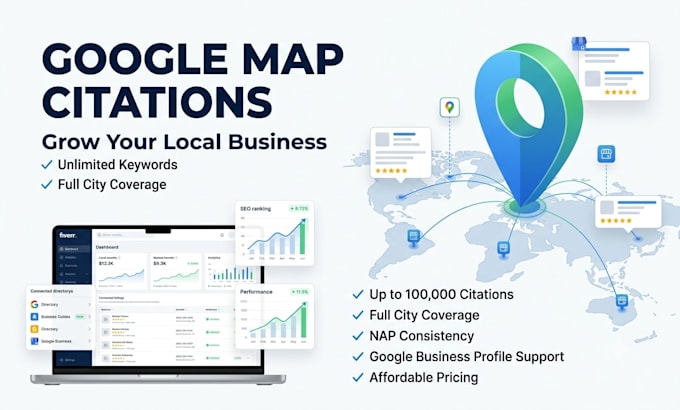 do 1,00,000 google maps citations for higher gbp rankings
