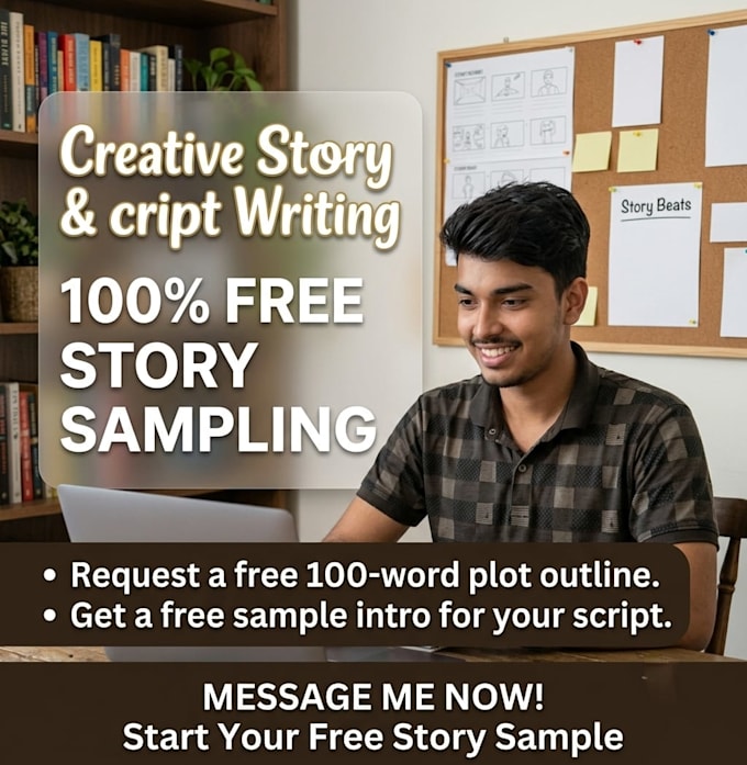 write captivating stories and youtube scripts