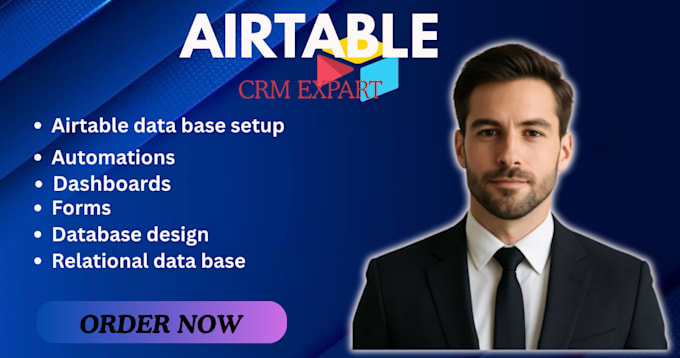 do airtable setup, airtable CRM, automation, softr