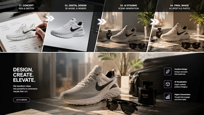 generate ai ecommerce product photography