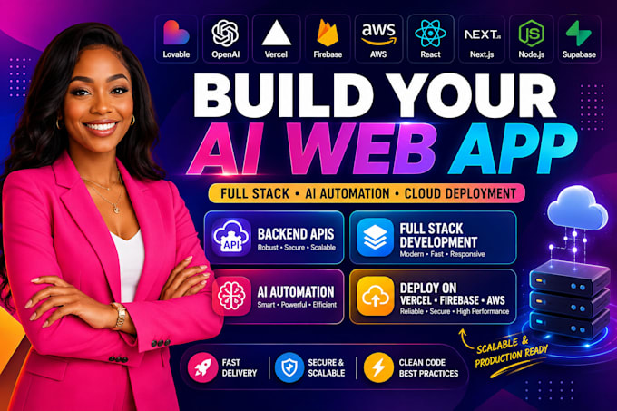lovable backend apis ai automation full stack deploy hosting vercel firebase aws