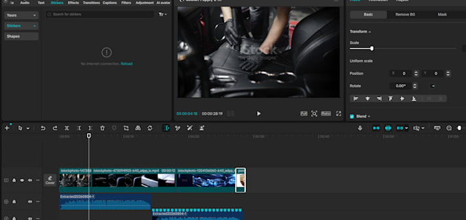 edit commercial videos with your clips