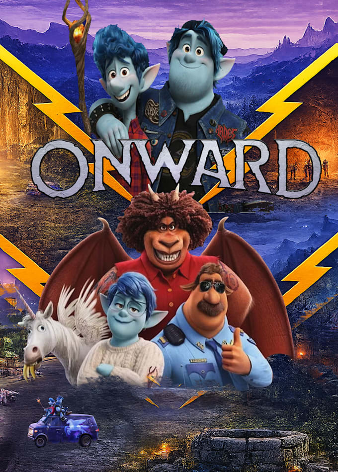 design fantasy movie style poster design
