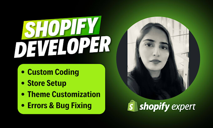 be your shopify developer for custom coding