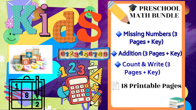 create math worksheets for kids