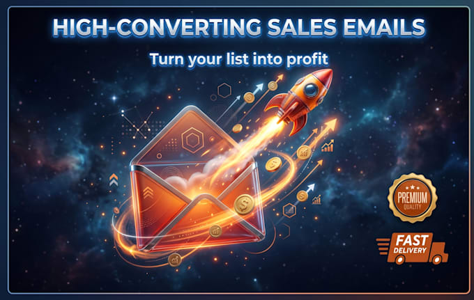 write high converting emails or sequences to boost sales