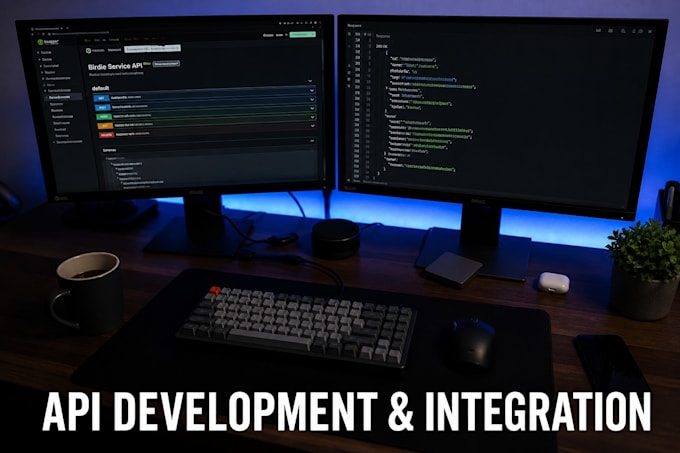 build a rest API, integrate third party apis, or connect services