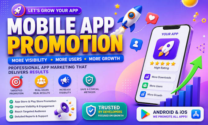 do app promotion game marketing increase app install, mobile app promotion