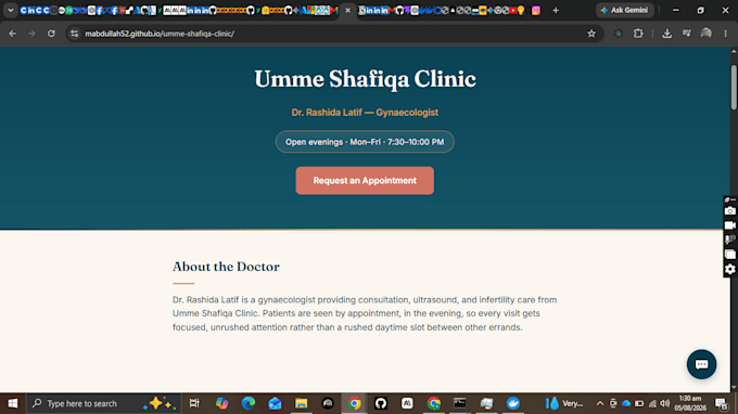 build a custom website with booking system, admin panel, and database