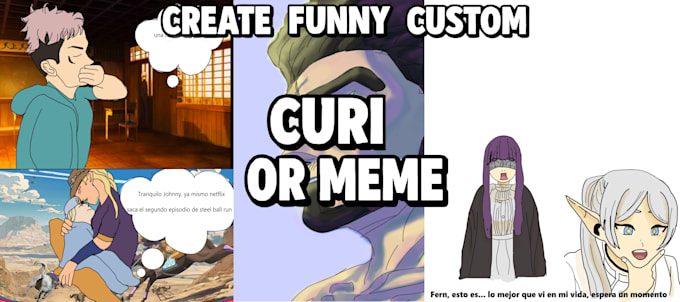 draw funny custom meme panels of your oc or character