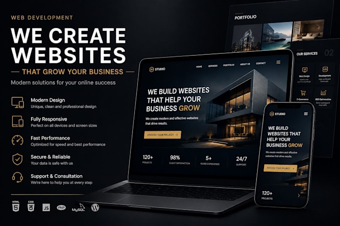 creating a website on HTML