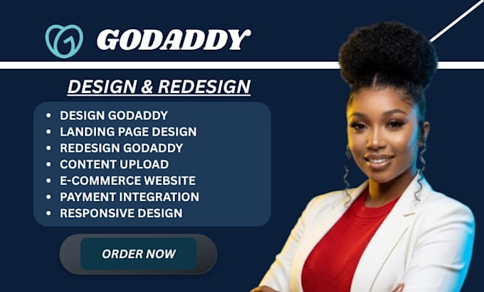 godaddy website design godaddy website redesign develop godaddy website
