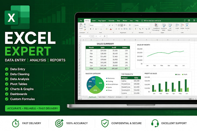organize any excel sheet