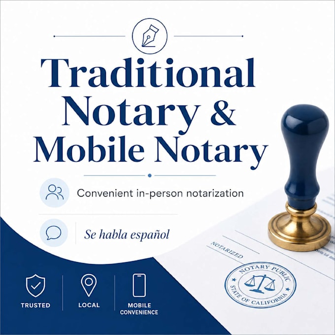 prepare documents and provide online notary services