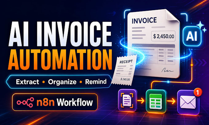 automate invoice and receipt processing with ai in n8n
