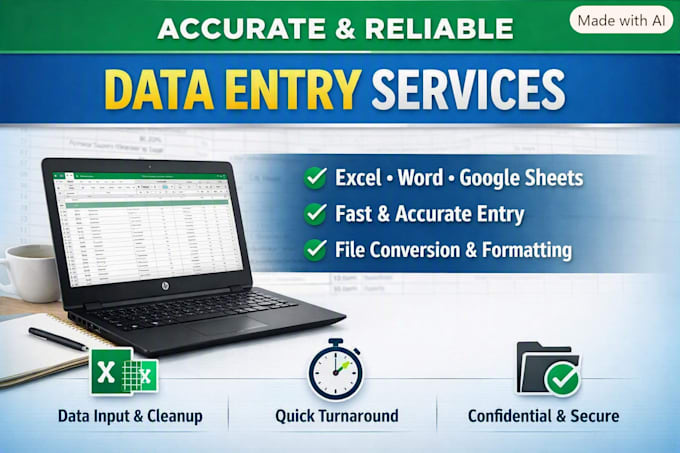 fast and reliable data entry services