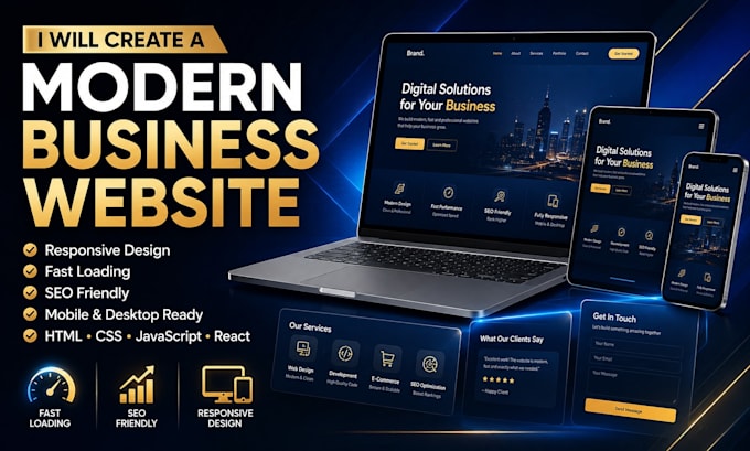 build a responsive local business website