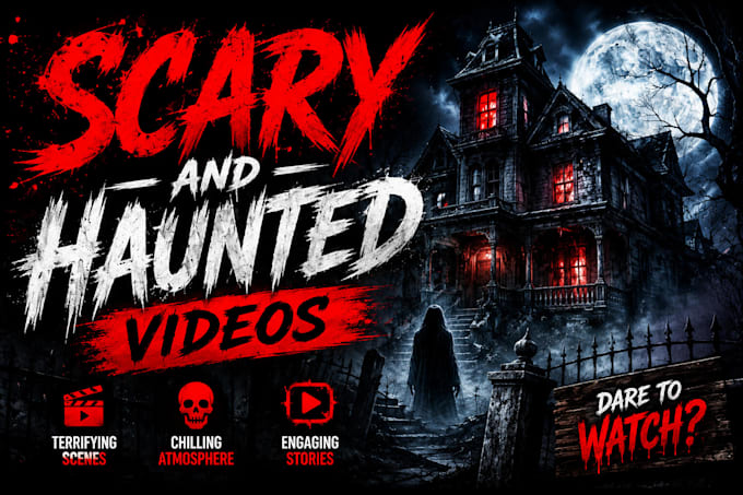 do complete scary, creepy and haunted video